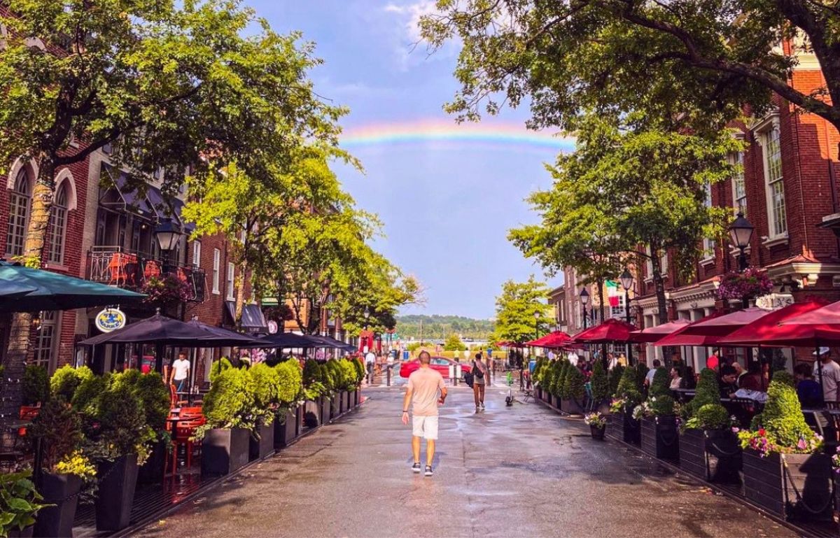 Rainbow over Alexandria
