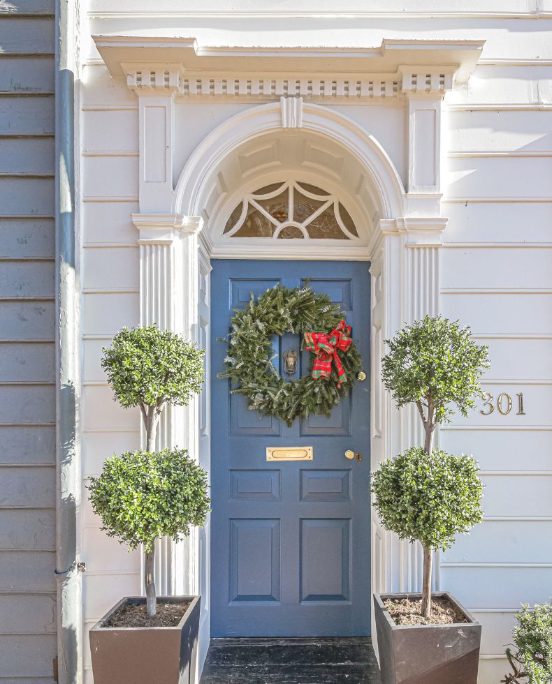 Brockett House front door